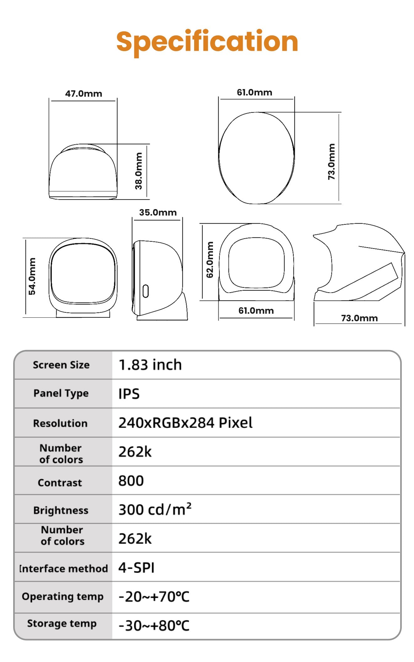 DriveCore™ MANGOGO Smart Car Companion Robot
